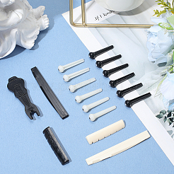 41шт. 7 вида пластиковых штифтов для гитарных струн&nbsp;AJEW-CN0004-47