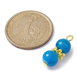 Круглый кулон из расписного стекла для выпечки&nbsp;PALLOY-JF02270-02