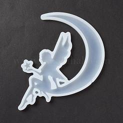 Силиконовые Молды для леденцов в форме феи и луны&nbsp;DIY-D069-05