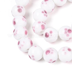 Бусы лэмпворк ручной работы&nbsp;LAMP-N028-21A