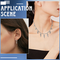 65 шт. 4 стиля подвески из нержавеющей стали 304&nbsp;STAS-BBC0009-10