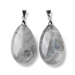 Природные подвески лабрадорита&nbsp;G-D084-01P-B22