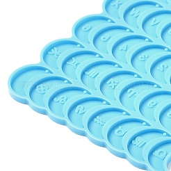 Силиконовые Молды для подвески в форме буквы/цифры/созвездия&nbsp;LS-SIMO-C007-03