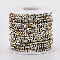 Цепочки из нержавеющей стали 304 со стразами STAS-T055-12G