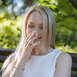 350 шт. гальванизированные стеклянные бусины SEED-DC0001-10