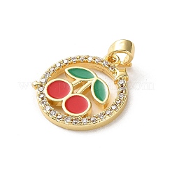 Латунные микро проложить кубического циркония подвески&nbsp;LS-KK-P320-09B-G