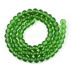 Прозрачные стеклянные бусины&nbsp;GLAA-T032-T6mm-07