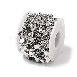 Цепочки ручной работы из латуни и страз CHC-Z001-15P-01