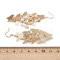 Серьги-бабочки из нержавеющей стали 430&nbsp;EJEW-A137-05KCG