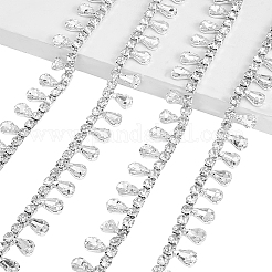 1 ярд латунных цепочек для чашек со стразами&nbsp;CHC-GA0001-05