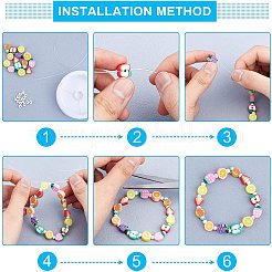 Бусины из полимерной глины &nbsp;CLAY-NB0001-11