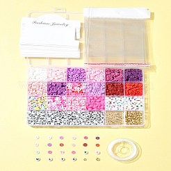 Наборы украшений своими руками из полимерной глины бусины Хейши своими руками DIY-FS0006-69