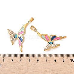 Подвески из нержавеющей стали 304 с эмалью&nbsp;STAS-L280-22G