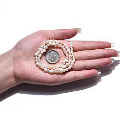 Нити из натурального культивированного пресноводного жемчуга&nbsp;X1-PEAR-N014-04A