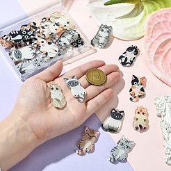 30шт 15 стиля акриловые подвески&nbsp;OACR-CJ0001-96