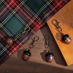 Деревянная подвеска HJEW-AB00442