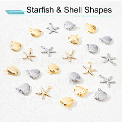 40 шт. 4 подвески из нержавеющей стали 304&nbsp;STAS-PH0003-83