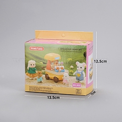 Пластиковые грузовики миниатюрные украшения PW-WG6789A-01