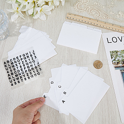 25 лист бумаги для переплета разделители&nbsp;AJEW-CP0009-49B