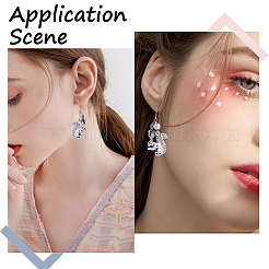 Антикоррозийные 5 пара 925 крючка для сережек из стерлингового серебра STER-BBC0002-01