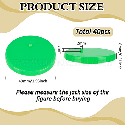 Стойка для демонстрации пластиковых кукольных оснований&nbsp;AJEW-WH0609-252A
