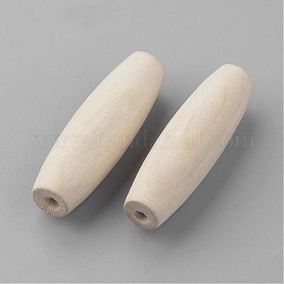 Незаконченные деревянные бусы WOOD-R253-18-LF-1
