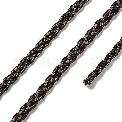 3-слойный плетеный шнур из искусственной кожи OCOR-Q059-01J-1