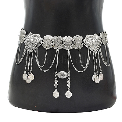 Геометрическая цепь из сплава с кисточками FS-WG5F3E8-01-1