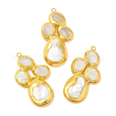 Латунные подвески KK-M251-05G-1