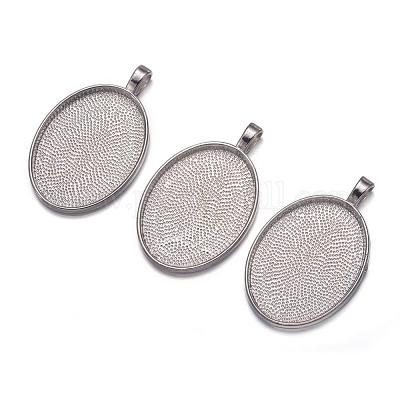 Сеттинги для кулона(кабошонов) PALLOY-A15657-N-NF-1