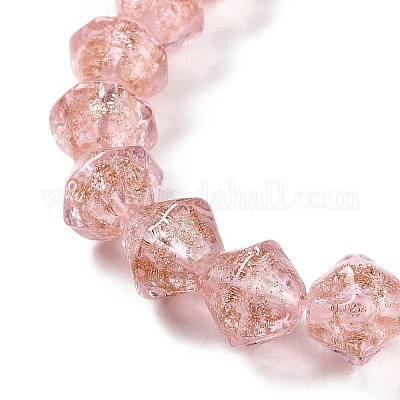 Бусины ручной работы бусины золотого песка LAMP-Q036-04D-1