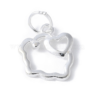 925 подвеска в виде китайского зодиака из стерлингового серебра STER-P066-02S-12-1