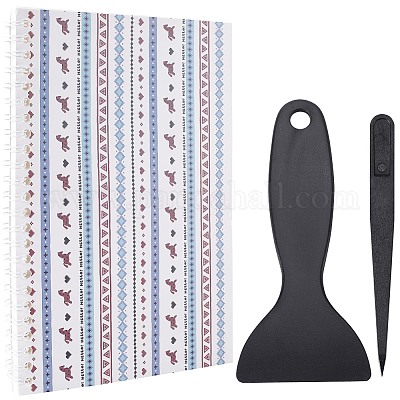 Блокнот для сбора наклеек формата А5 с отрывными листами на спирали AJEW-CP0007-84F-1