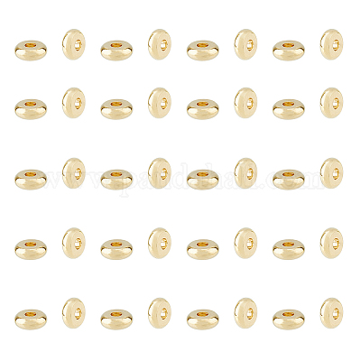 80 шт. разделительные бусины из нержавеющей стали 304 STAS-DC0015-27-1