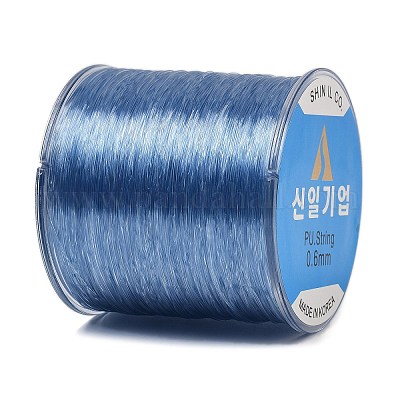 Корейская эластичная эластичная нить с круглыми кристаллами EW-Z002-02D-0.6mm-1