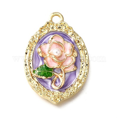 Подвески из эмали и сплава ENAM-K076-13B-03-1