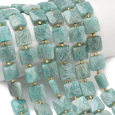 Природных амазонит бисер нитей G-L642-L04-10mm-1