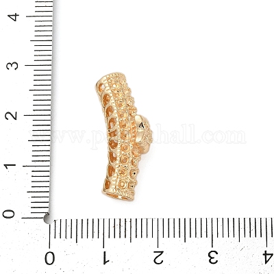 Латунные трубчатые европейские бусины KK-G532-05A-G-1