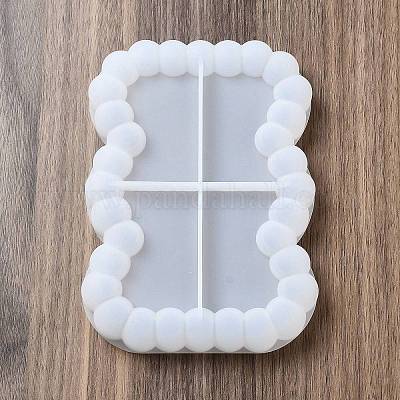Силиконовые геометрические Молды для подставок с пузырьками своими руками AJEW-M224-01D-1