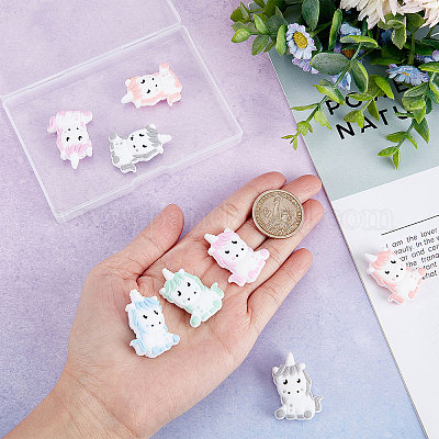 10шт 5 цвета силиконовые бусины SIL-SC0001-13-1