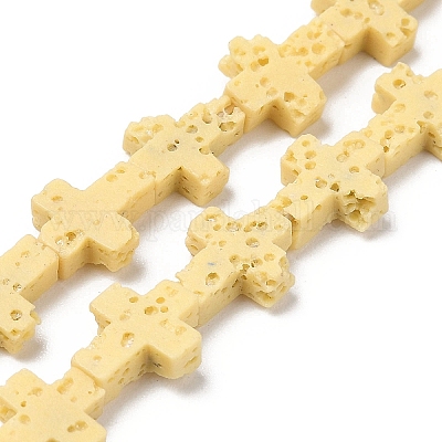 Синтетические бусины из лавы G-B087-01A-1