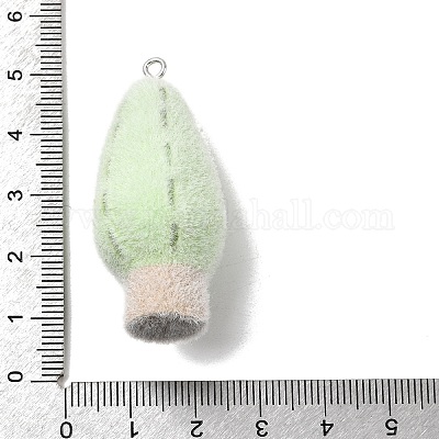 Подвески из непрозрачной смолы RESI-F062-02B-1