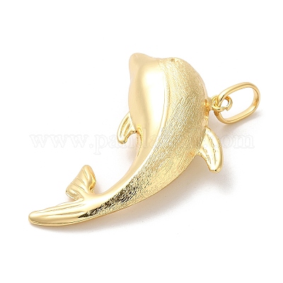 Латунный кулон со стразами KK-K375-14G-1