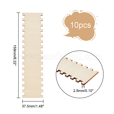 Доска для намотки деревянной проволоки DIY-WH0033-61-1
