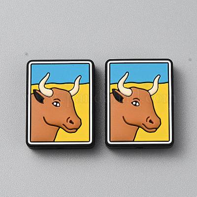 Силиконовые бусины таро SIL-CJC0017-01A-1