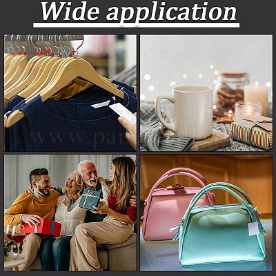 2000 шт. пластиковые ценники-цепочки KY-CY0001-01F-02-1