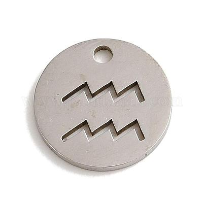 Не тускнеющие подвески из нержавеющей стали 201 STAS-E217-10P-07-1