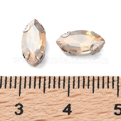 Конский глаз пришить стразами RGLA-L028-08D-03-1