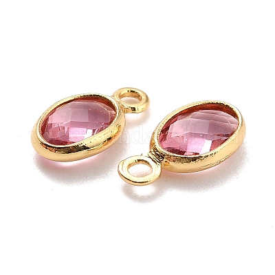 Экологически чистая латунь со стеклянными подвесками KK-K268-01N-1