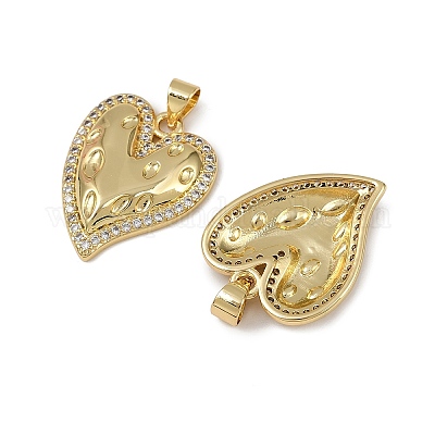 Латунные микро проложить кубического циркония подвески KK-I358-068G-04-1